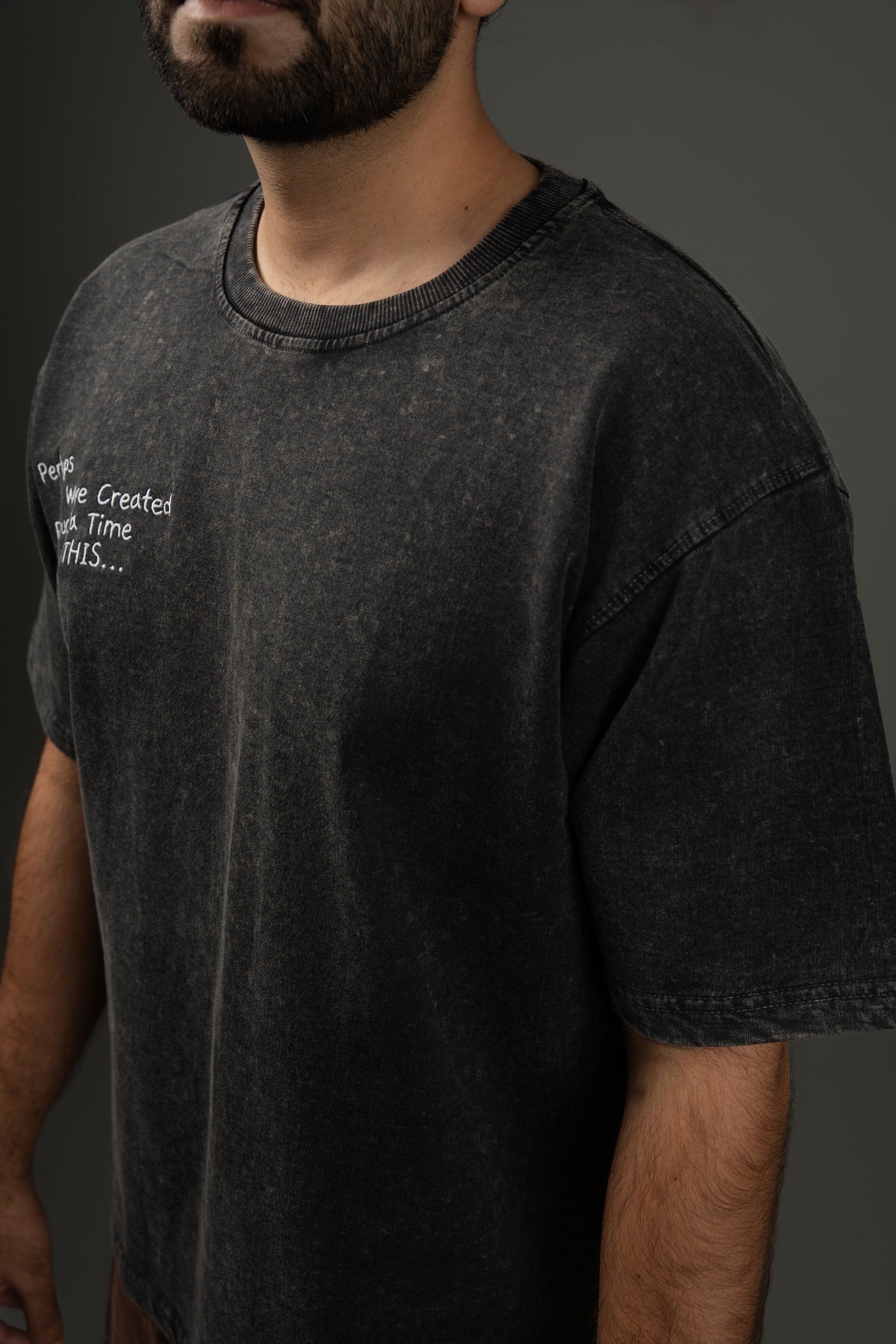 Purpose Tee - Washed Black [Unisex]