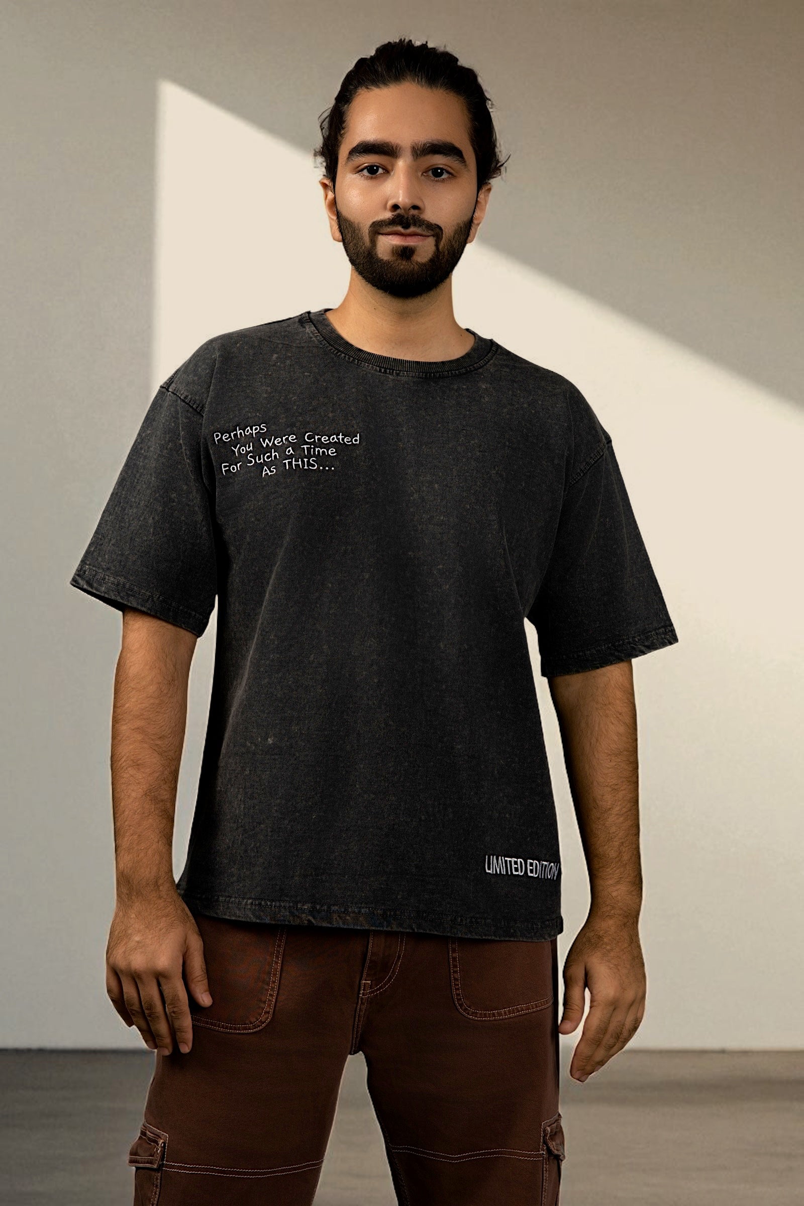 Purpose Tee - Washed Black [Unisex]
